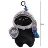 Cartoon Cat Plush Toy Silly Black Cat Stuffed Toy Knight Cat Plush Doll  Christmas Gift