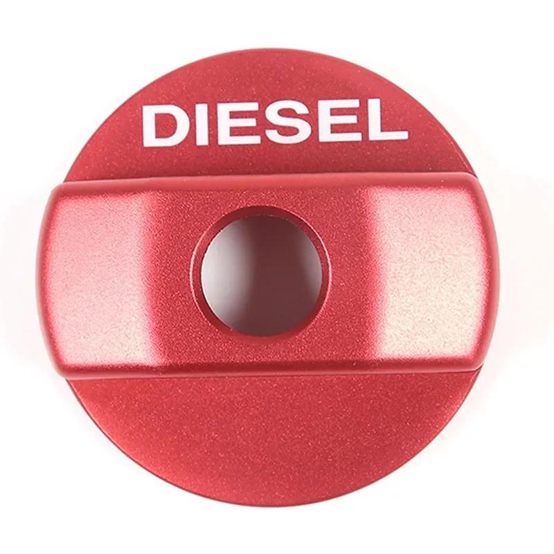 For Land Rover Defender 90 110 130 2004-2018 Aluminum Alloy Red Car Fuel Cap Panel Cover Trim Sticker Car Accessories HY5