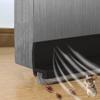 100cm Brush Door Seal Self Adhesive Weather Stripping Professional Door Sweep  Dorm