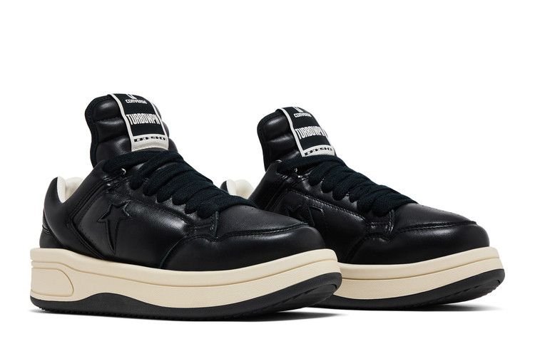 Мужские кроссовки Rick Owens x Converse DRKSHDW TURBOWPN Low 'Black Cloud Cream'