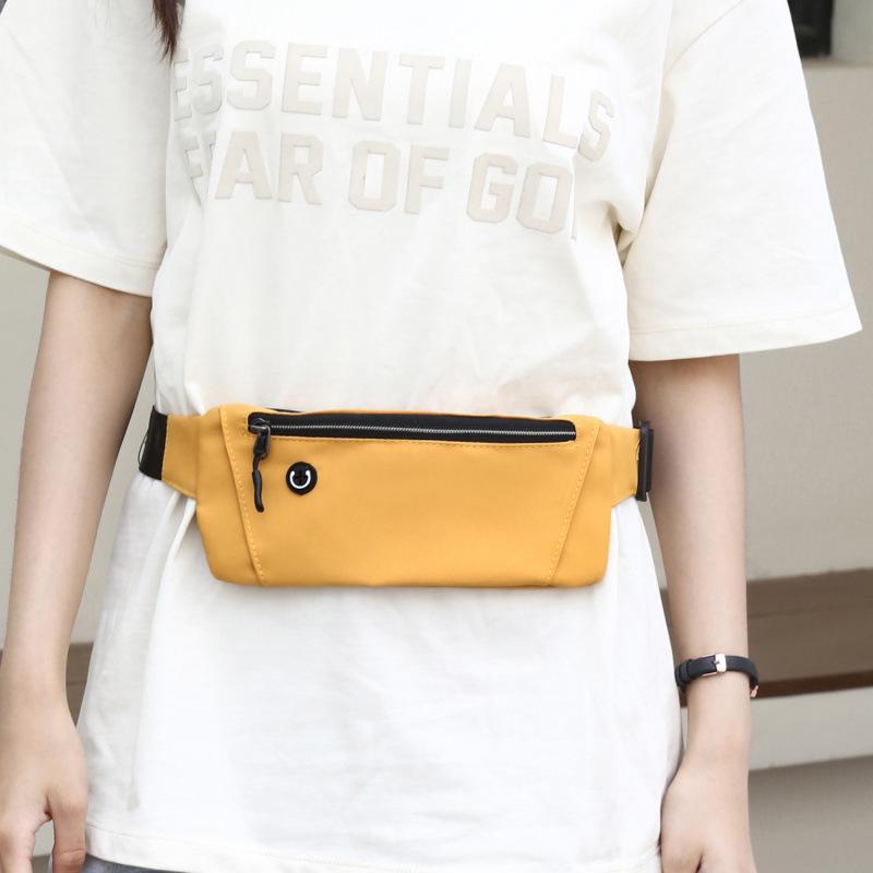 Многофункциональная водонепроницаемая поясная сумка для бега для мужчин и женщин - Эластичный и незаметный дизайн для фитнеса и марафона.