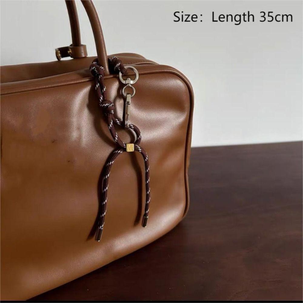 Colorful Bag Buckle Baseball Pendant Key Chain Vintage Bag Hanging Accessories  Couple Style