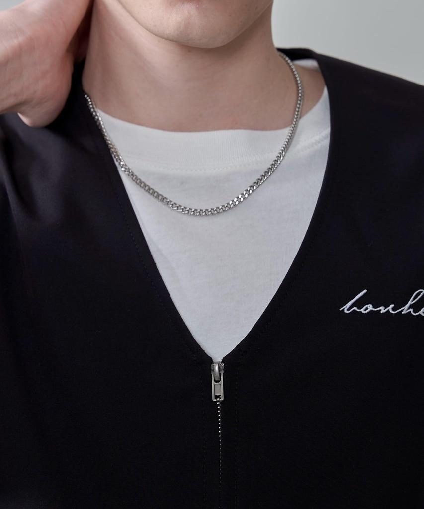 WEGO Tailored Pocket Zipper Size Summer Perfect Gift Men's Vest, F, Black, Outerwear,