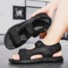 Plastic Men's Sandal Trend 2024 Beach Rubber Male Shoe Luxury H Color Wholesale Buy Cheap Clearance Korean Style New Fashion 39