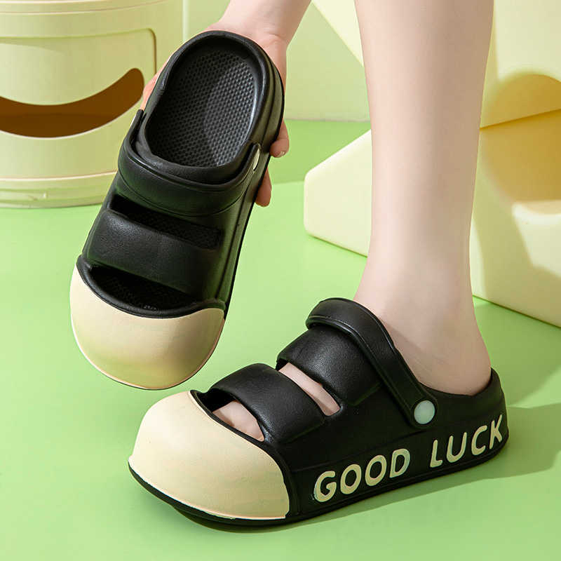 Босоножки на ремешках Летние с закрытым носком Женские Домашние Ботинки Обувь Тапочки Кроссовки Спорт Верх Комфортный Набор Мобильные Сабо Сапатени