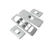 4Pcs Chrome Car Interior Door Window Switch Lift Button Cover Trim For Land Rover Discovery Sport 2015 2016 2017