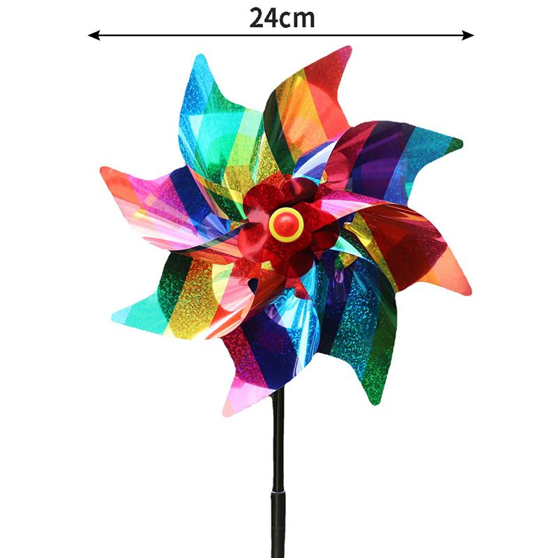 Отпугиватель птиц Вертушки Светоотражающие блестящие отпугиватели птиц Ветряная мельница Защитите Гарде