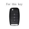 3 Buttons TPU Car Key Case Cover Shell Fob for KIA RIO 3 K2 K3 K4 K5 Sportege Picanto Optima Soul Ceed Sorento Forte Stinger Cerato