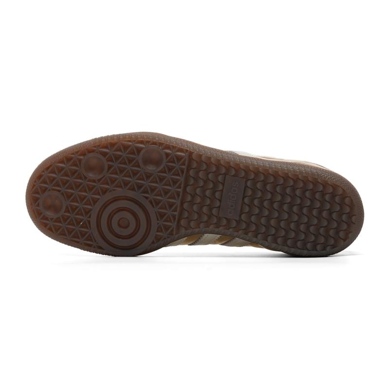 adidas Оригинальные Кроссовки SAMBA OG Немецкой Армии Женские Низкие Золотые KJ7479