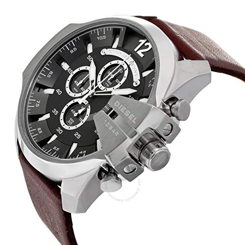 Diesel Мужские часы MEGA CHIEF DZ4290 Серые