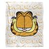 Garfield Silky Sketch Name Repeat Supersoft Blanket
