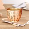 Brass Treasure Basin Feng Shui Decor 2.91 Inch Tall Money Bowl for Home And Restaurant