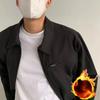 Короткая куртка куртка для мужчин весна и осень High Street ретро черный повседневный топ с лацканами куртка для мальчиков