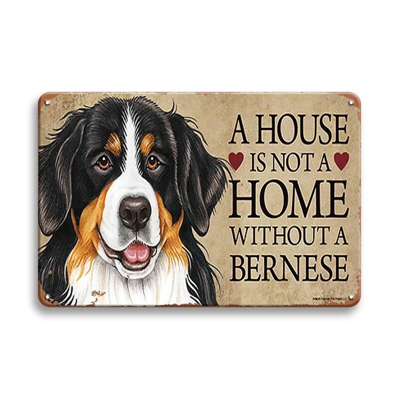 Retro Funny Tin Sign Beware Guard Dalmatian On Duty Cute Pigs Novelty Metal Sign Bathroom Decor Wall Art Posters Wall Decor Gift