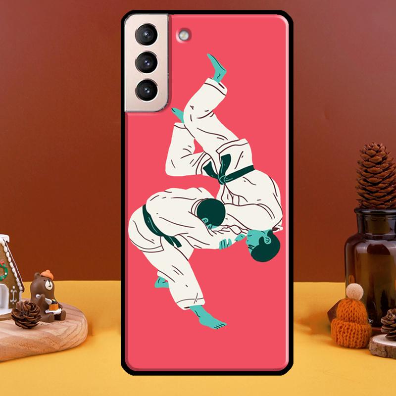 Чехол для дзюдо для Samsung Galaxy S21 Ultra S20 FE S8 S9 S10 Note 10 Plus Note 20 S22 Ultra Cover