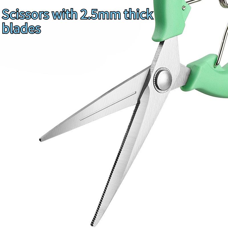Набор садовых секаторов Профессиональные острые секаторы обводного типа Кусторезы Секаторы Ручные кусачки Для сада Ножницы-клюв