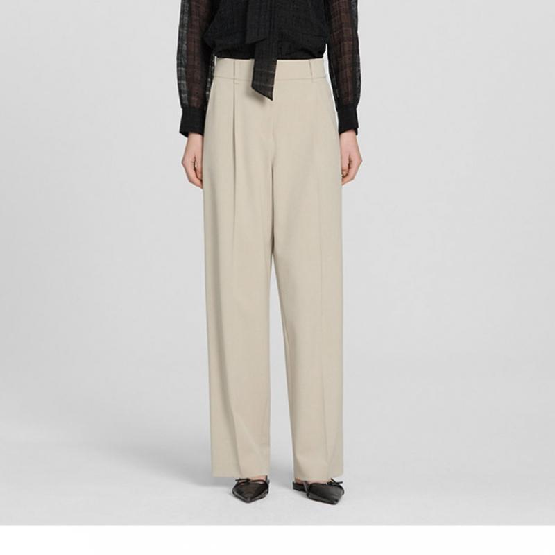 She Smiss Pleat Straight Pants Swwslp11040 Lb