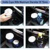 Multifunction Car Beverage Cup Bottle Holder Adhesive Cup Storage Rack Holder Car Drink Rack Auto Interior Accessories Black