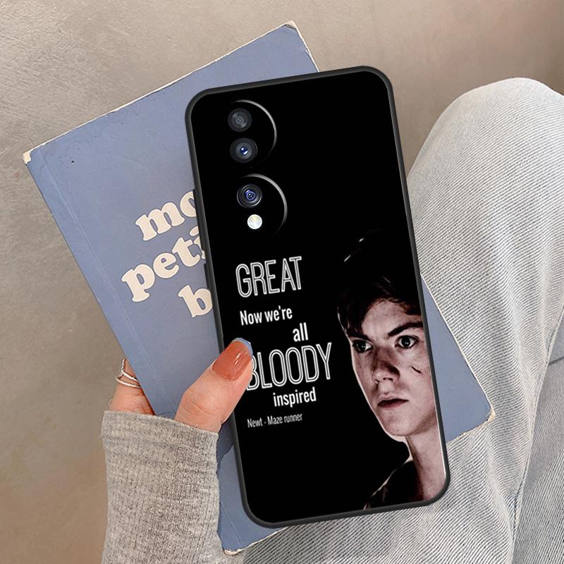 Ньют Цитаты Бегущий в лабиринте Чехол Для Honor Magic 8 5 6 7 Pro Чехол Для Honor 400 200 Lite 50 70 90 X8a X8b X9a X9b X9c