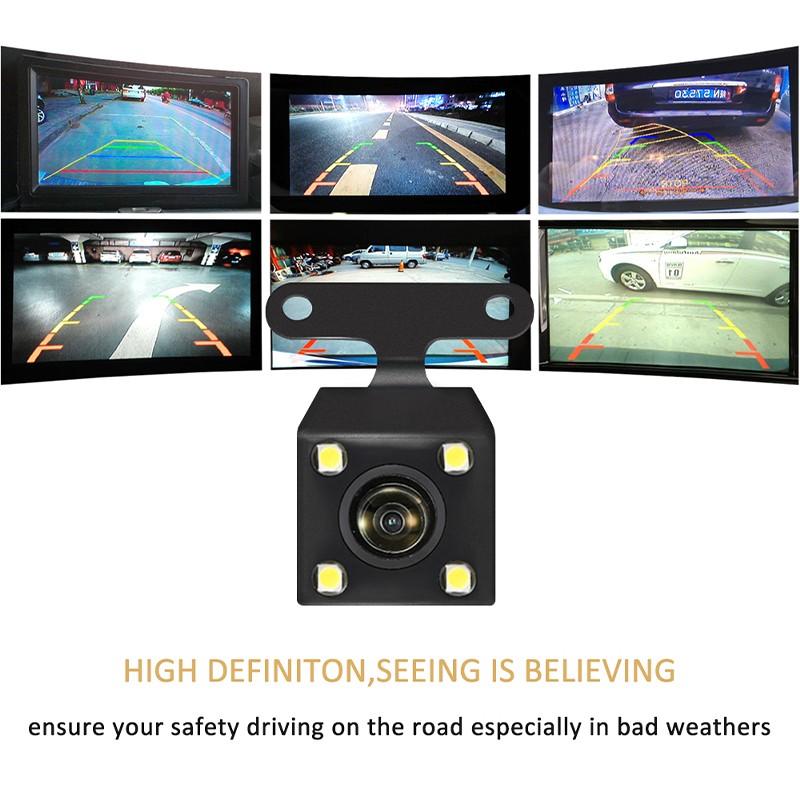 Car Rear View Camera 5-Pin 2.5 Mm AV-IN For Auto Car DVR Camera Night Vision Driving Recorder 170° Wide Angle Cam