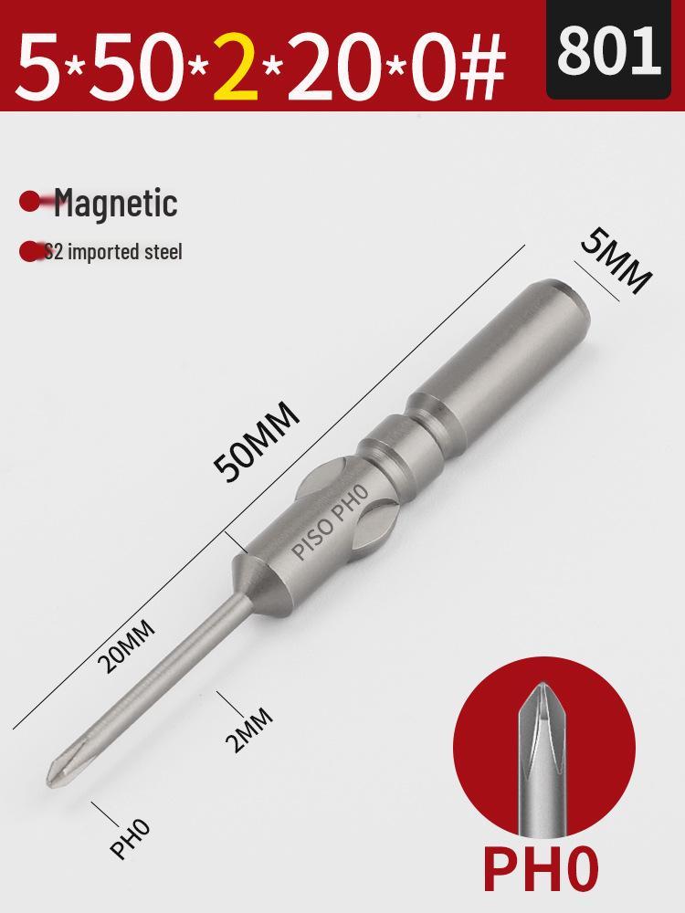 Импортные биты для магнитной электрической отвертки из стали S2 5 мм (801/800), Набор из 101 предмета