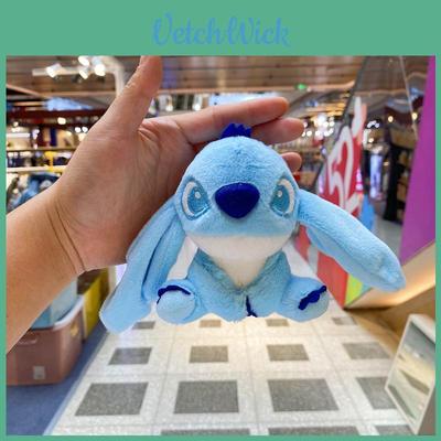 Плюшевый брелок Stitch с кольцом для ключей для украшения рюкзака и коллекционеров