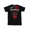Mens Deadpool Dripping Head T-Shirt