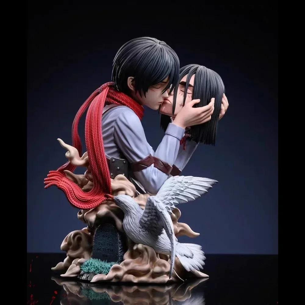 Атака Титанов Аниме Mystery Box Shingeki no Kyojin Коллекционные Фигурки Набор Эрен Йегер Микаса Леви Настольный Декор Экшн