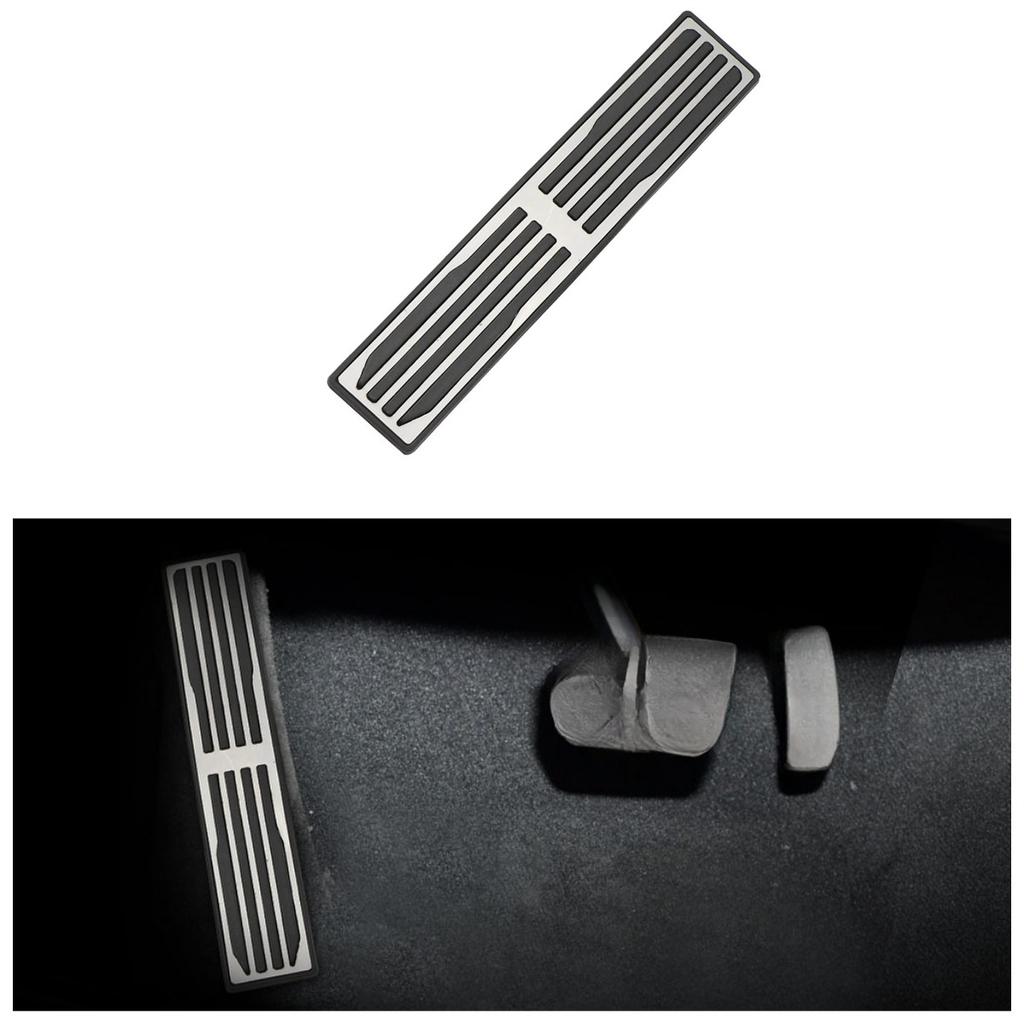 Car Dead Pedal Foot Rest Pedal Cover for Jaguar XE XF E-Pace F-Pace for Range Rover Velar 2016-2019 Stainless Car Accessories