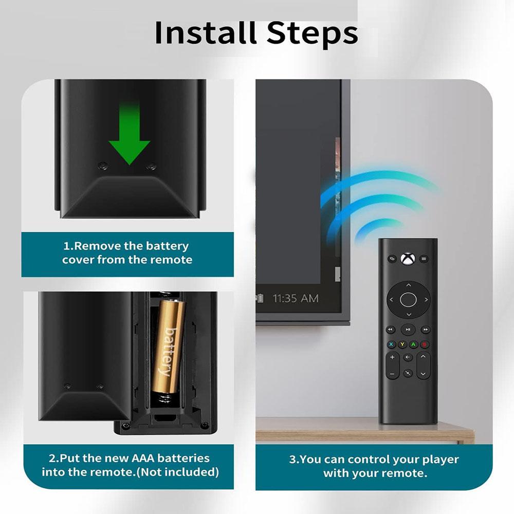 Media Remote Control For Xbox One & Xbox Series X|S Console