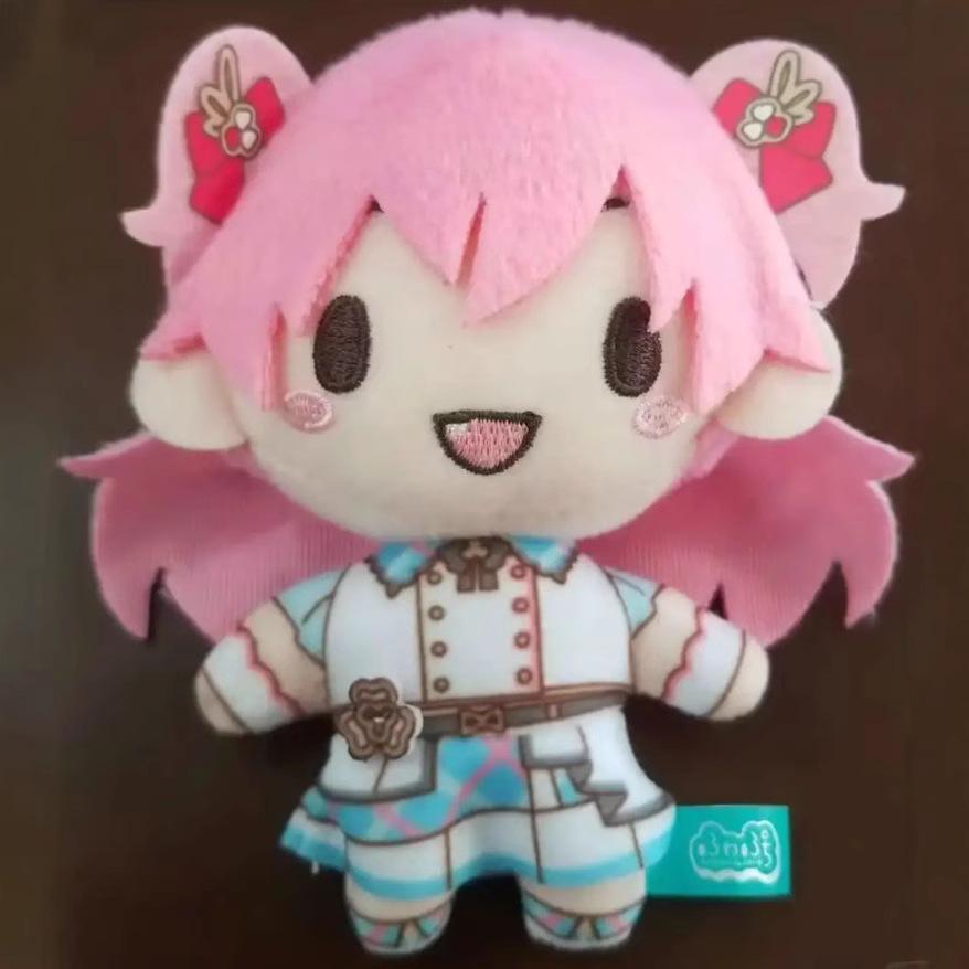 Anime Game Project Sekai Colorful Stage! Aoyagi Toya Cosplay 10cm Cute Dango Pendant Cartoon Keychain