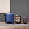 Longfeng Chengxiang color-changing purple clay pot raw ore cinnabar mud with tea filter teacup large-capacity brewing teapot travel tea set