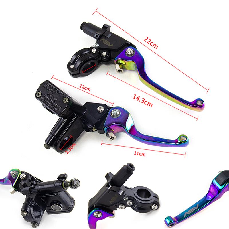 Motorcycle Hydraulic Cylinder Clutch Lever For CRF YZF XR CQR XR CQR KLX RMZ Brake Pump Handle Dirtbike CNC Vehicle Handlebars