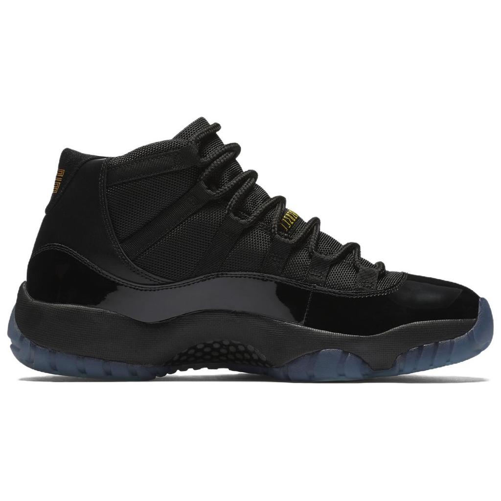 Кроссовки унисекс Air Jordan 11 Retro Gamma Blue 2025 Черный Varsity-Maize CT8012-047