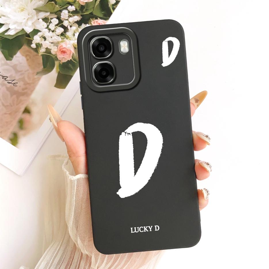 Чехол для Oppo A6 4G Чехол для Oppo A6x 5G CPH2783 Милый Чехол с Счастливыми Буквами Мягкий ТПУ Чехол для Телефона Для Oppo A6x 4G OppoA6 5G Задняя Крышка Fundas
