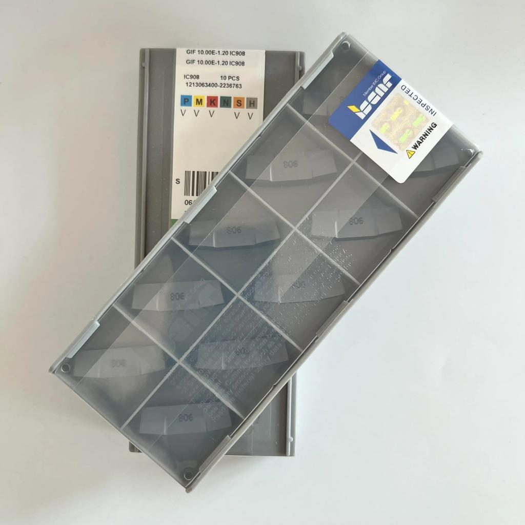 GIF10.00E-1.20IC908 / Твердосплавная пластина 10 шт.