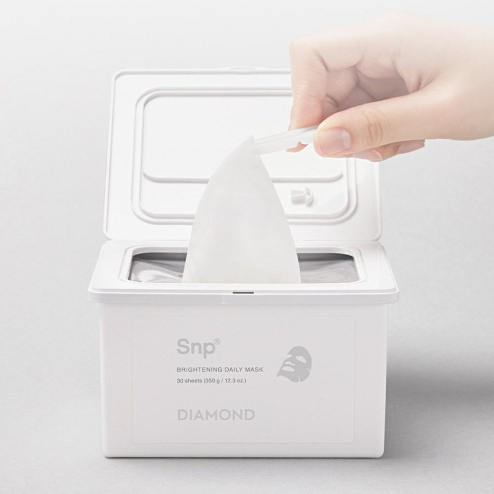 S&P Diamond Brightening Daily Mask 350g, 30 Sheets, 1 Piece