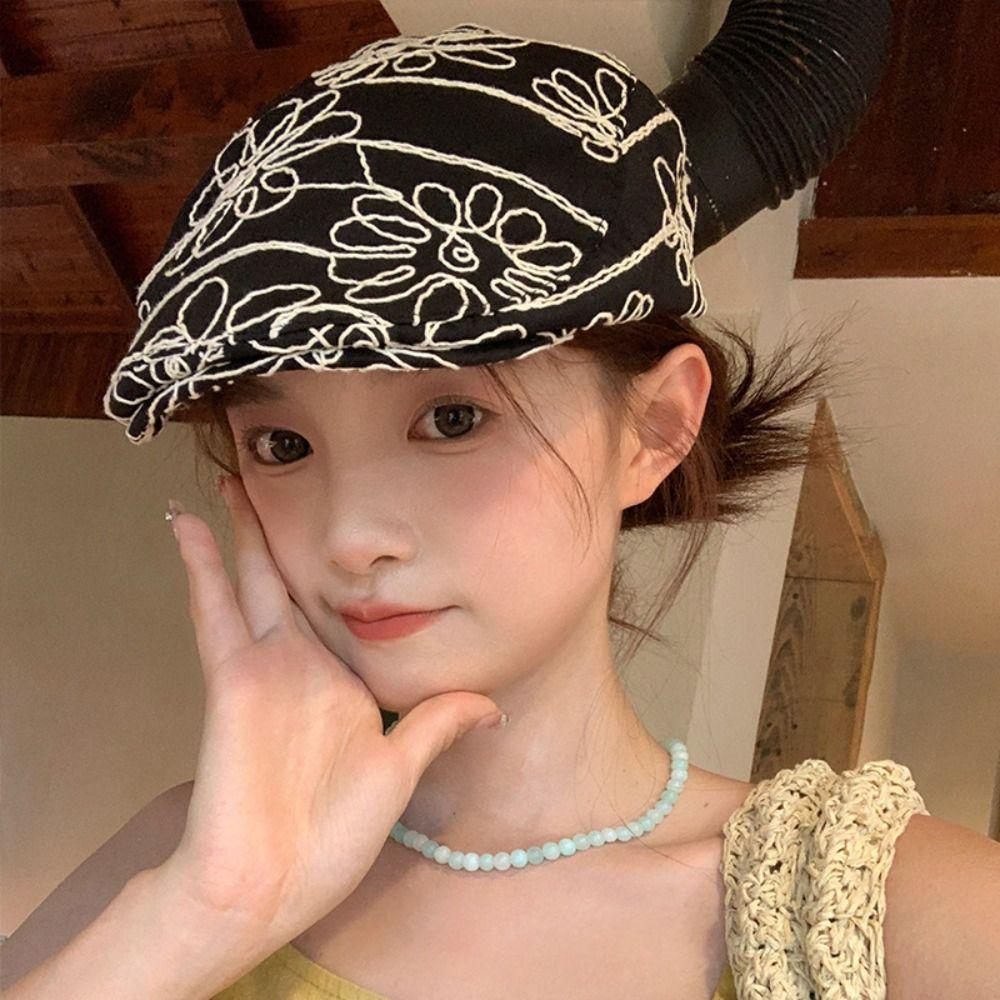 Sun-protective Spicy Girls Berets Street Style Retro Newsboy Caps Vintage Painter Hats  Ladies