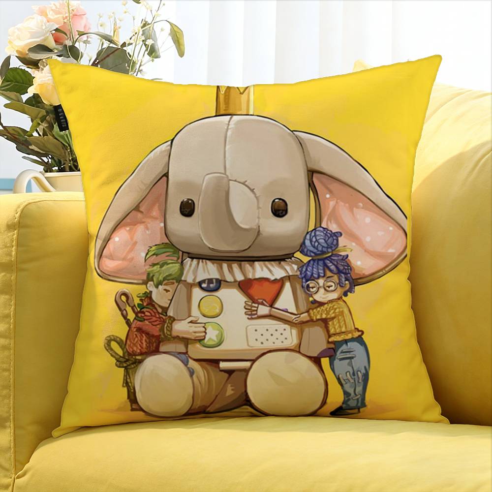 Game It T-Takes T-Wo World Various Sizes Square Pillow Case For Car Home Bedchamber Decor
