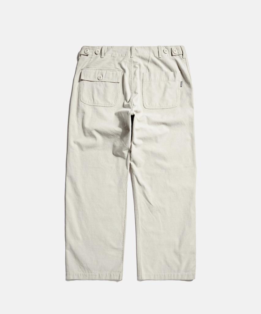 ESPIONAGE Wide Baker Pants Ecru