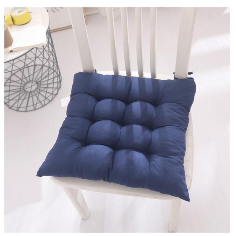 Утолщенная подушка Домашние ремни Нескользящая Зимняя подушка для стула Подушка для стула Офисный Сидячий Стул для студента Подушка для ягодиц