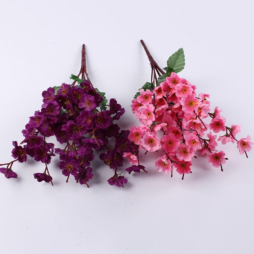 Green Leaves Artificial Flower Branches Multicolor Decorative Flower Faux Flower Home Decoration