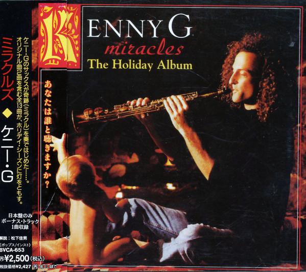 CD KENNY G - Miracles - The Holiday Album BVCA653PROMO BMG Victor Inc. 1994 Japan Obi Jazz Used