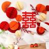 Baby Shower Gift Craft Birthday Wedding Decor Chinese Paper Lantern Paper Pom Poms Honeycomb Balls