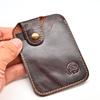 Slim Cowhide Genuine Leather Creadit Card Holder for Bank Cardholder Leather Cow Leather Package Bus Card Case