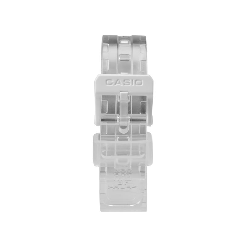 Casio Серия VINTAGE-L Цифровой дисплей Модные Простые Классические Кварцевый механизм Ремешок из смолы Японские и Корейские Часы Женские Часы Белые LA-20WHS-7A