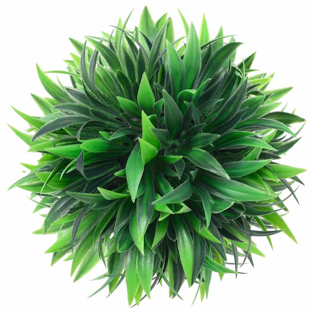 Sztuczne Kule Bukszpanowe Z Diodami Led 2 Szt. Zielone 20 Cm