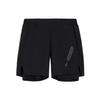 Подкладка однотонные тренировочные спортивные дышащие повседневные шорты мужские низ черный AKSS363-1