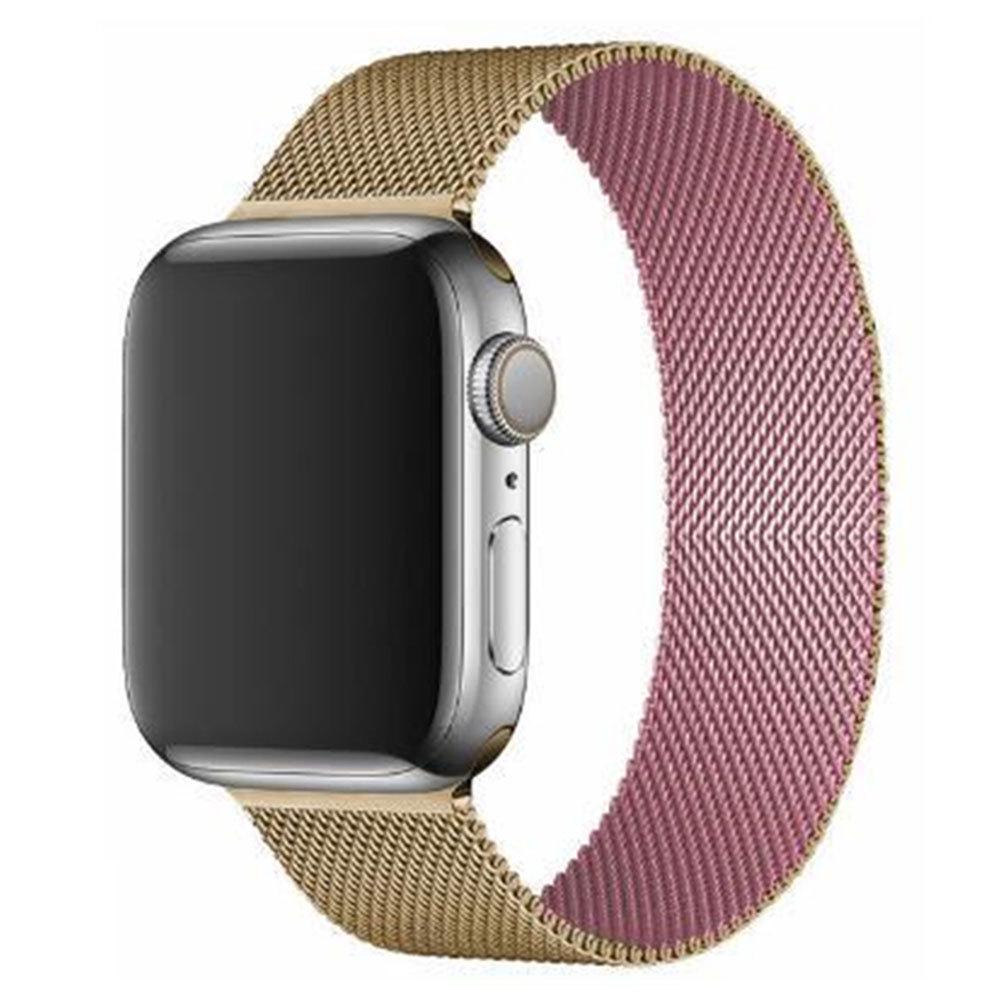 Применимый миланский ремешок с магнитной застежкой для Apple Watch Series 8/7/6/SE/5/4/3/2 и iWatch
