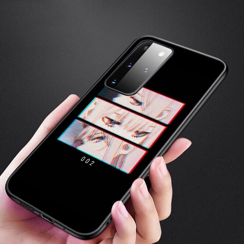 Чехол Zero Two Darling in the FranXX Anime для Samsung Galaxy S20 S21 FE S10 Lite Note 20 10 Lite S8 S9 S10E S10 Plus Ultra Cover